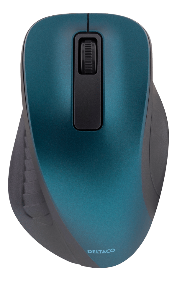 Wireless optical mouse, 1200 DPI, blue