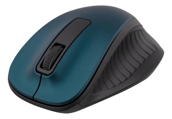 Wireless optical mouse, 1200 DPI, blue
