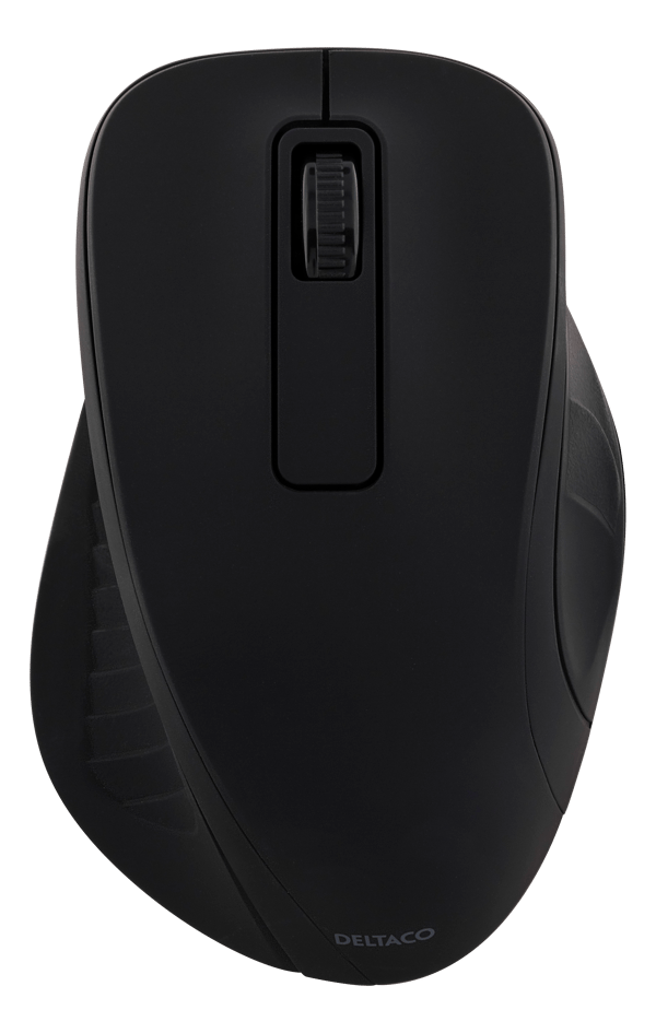 Wireless optical mouse 2.4GHz, 3 buttons w/ a scroll, black