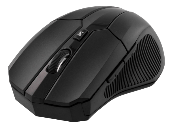 Wireless optical mouse 5button adjust DPI nano receiver USB