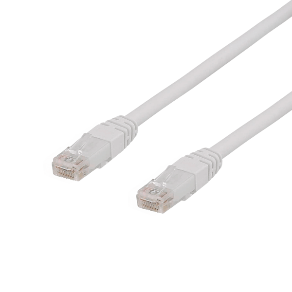 U/UTP Cat6a patch cable, 0.5m, 500MHz, LSZH, white