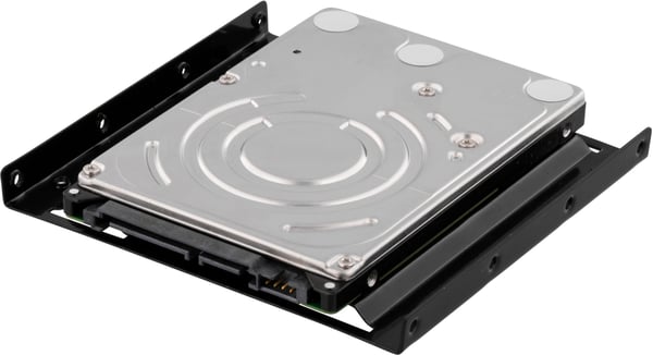 Mounting frame to be able to mount a 2.5 "hard drive in a 3.