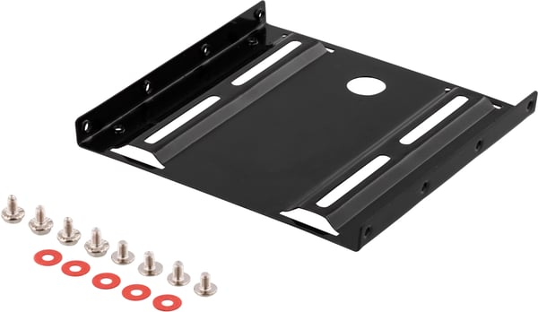 Mounting frame to be able to mount a 2.5 "hard drive in a 3. Mounting frame to be able to mount a 2.5 "hard drive in a 3.