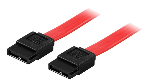 SATA/SAS cable, straight-straight, 0.3m