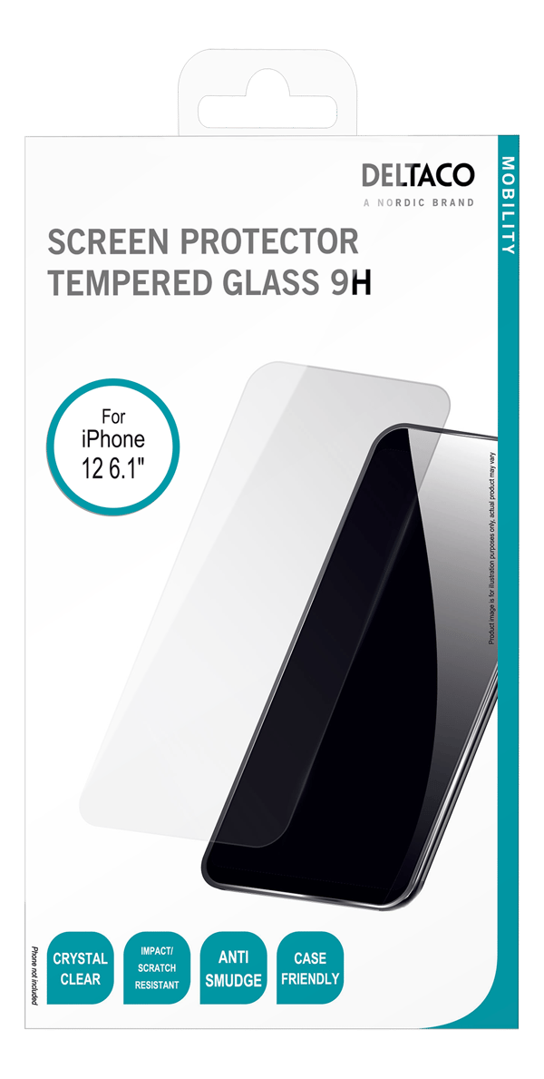 Screen protector iPhone 12/12 Pro 2.5D tempered glass