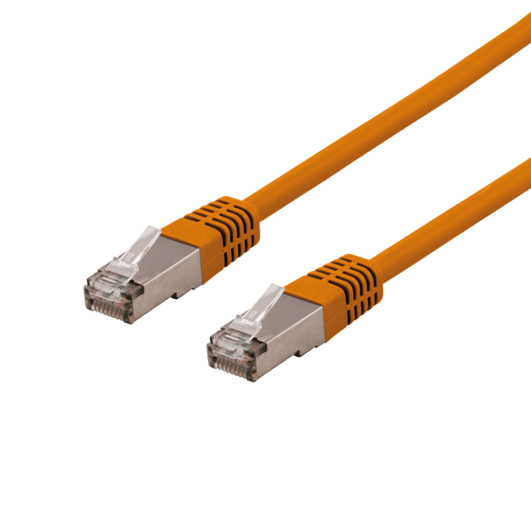 S/FTP Cat6 patch cable0.5m 250MHz Deltacertified LSZH orange