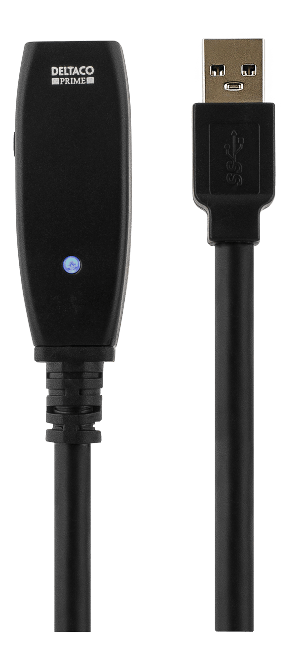 PRIME USB 3.0 extens cable active TypeA ma>TypeA fe 2m blue