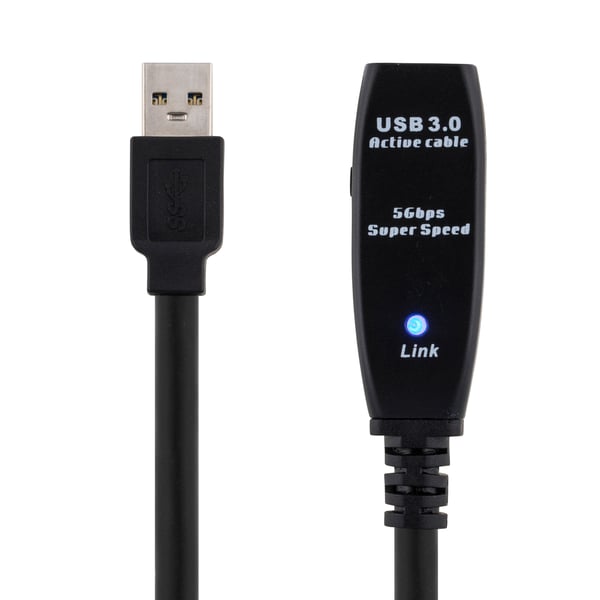 USB 3 extens cable active TypeA male TypeA female 5m