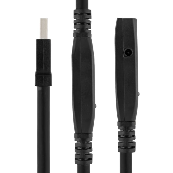 USB 3.0 extens cable active TypeA Type A 15m blue