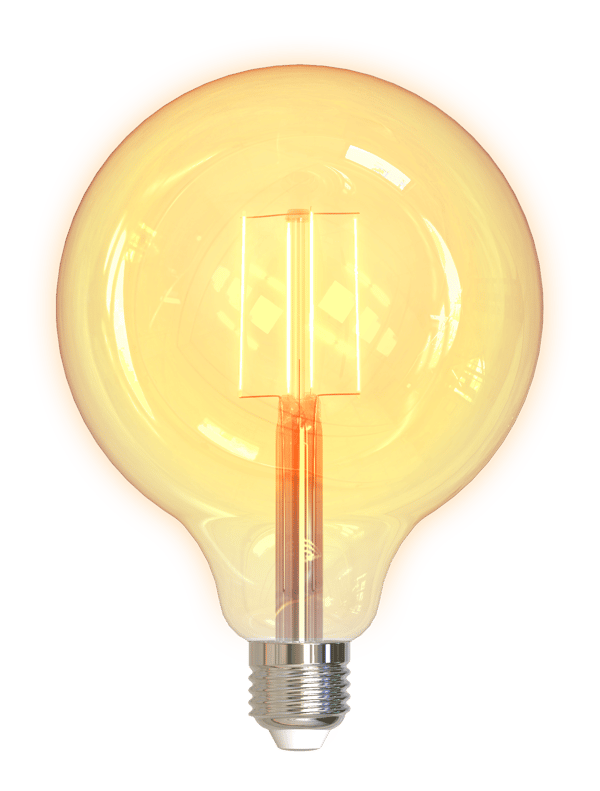 SMART H LED filament lamp E27 WiFI 2.4GHz 5.5W 470lm Dim
