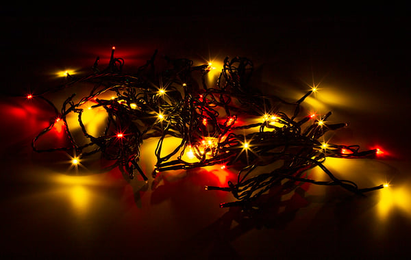 WiFi light chain, 10m, 80 led, adapter, IP44, RGB