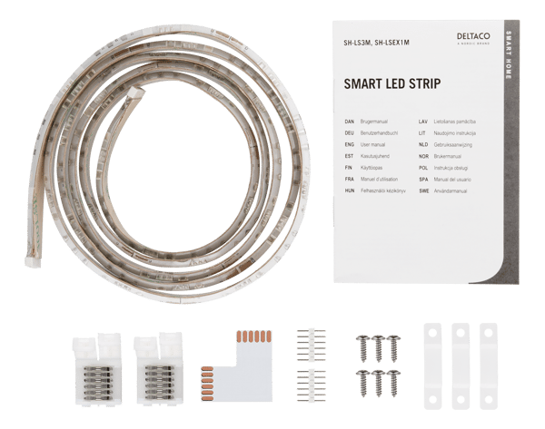 SH LED strip extension, fits SH-LS3M, 1m RGB 2700K-6500K