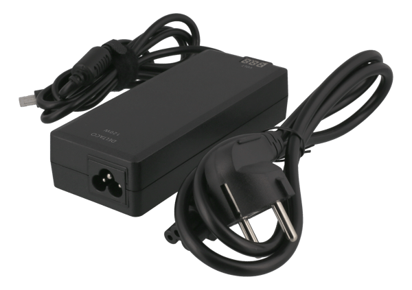 Laptop charger, 15-20 V, 8 A, 120 W, LED-display, black