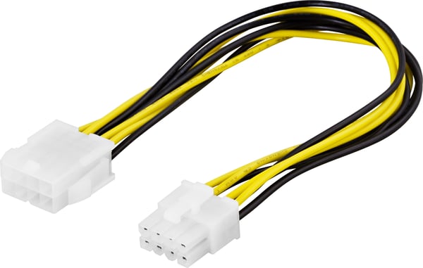 Extension cable 8-pin EPS12V ma-fe, 25cm