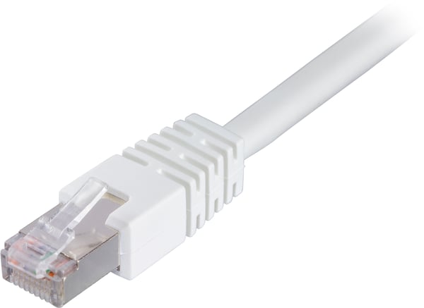 F/UTP Cat6 patch cable, 0.5m, 250MHz, Delta-certified, LSZH