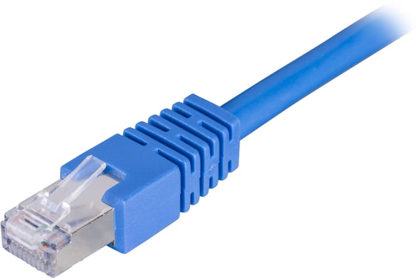F/UTP Cat6 patch cable 1m, blue