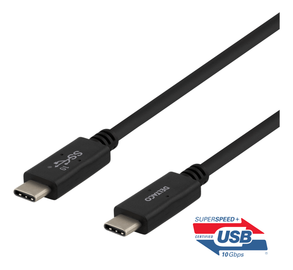 USBC to USBC cable 1m 10Gbps 100W 5A USB 3.1 Gen 2 Emarket