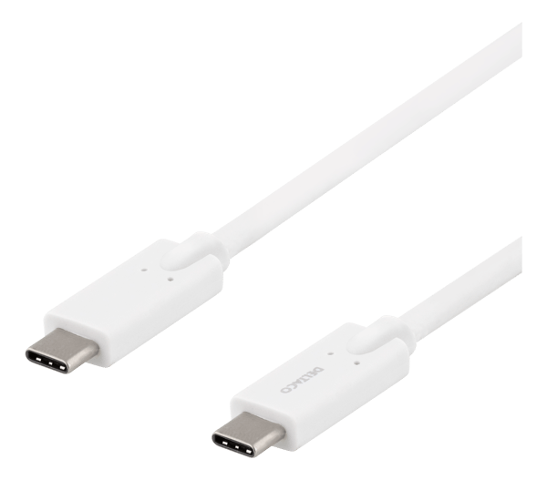 USB-C - USB-C cable, 5Gbit/s, 5A, 2M, white