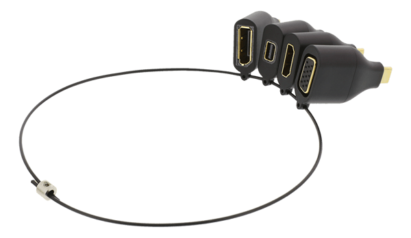 USB-C ADAPTER RING, mDP, DP, VGA, HDMI