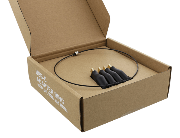 USB-C ADAPTER RING, mDP, DP, VGA, HDMI