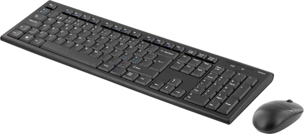 Wireless keyboard mouse Nordic USB nanoreceiver 10m range