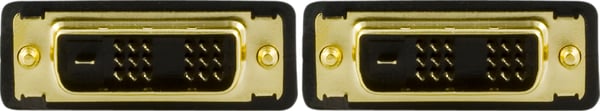 DVI Single Link monitor cable, DVI-D 18 + 1-pin ma-ma, 2m