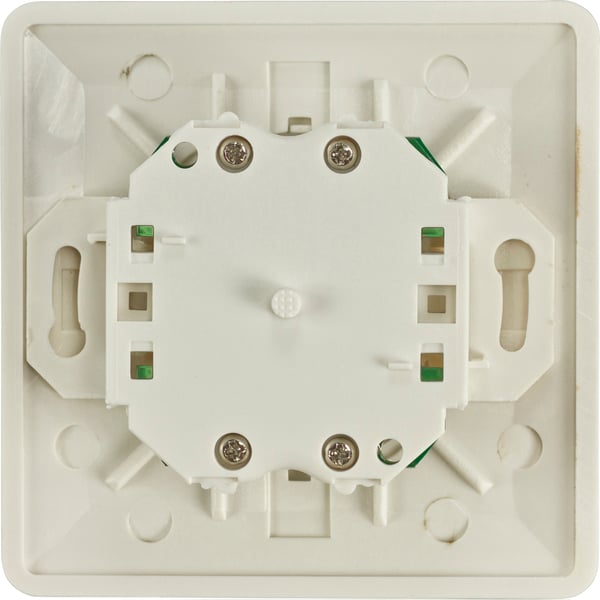 Socket-outlet 2xRJ-45, Krone terminal, UTP, Cat6, white