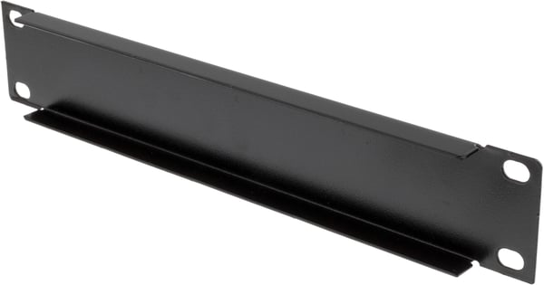 10" cover plate, metal, black, metall