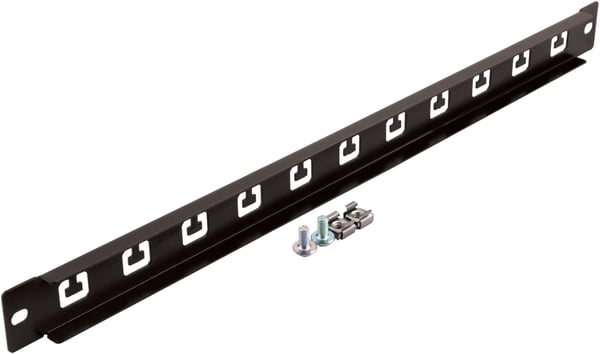 19" cable management plate, 1U