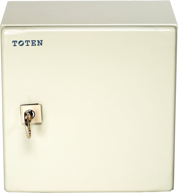 Lockable wall cabinet w/ cable entry 300x210x300mm IP66