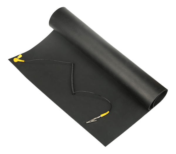 ESD mat for handling electronics, 700x500mm, black