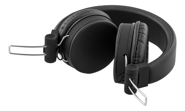 H300 Headphones with microphone, foldable, 3.5 mm, black