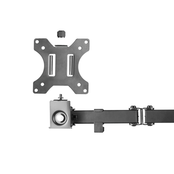 Dual monitor desk mount, 13"-32"screens VESA 75x75/100x100