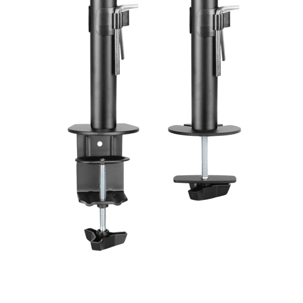 Dual monitor desk mount, 13"-32"screens VESA 75x75/100x100