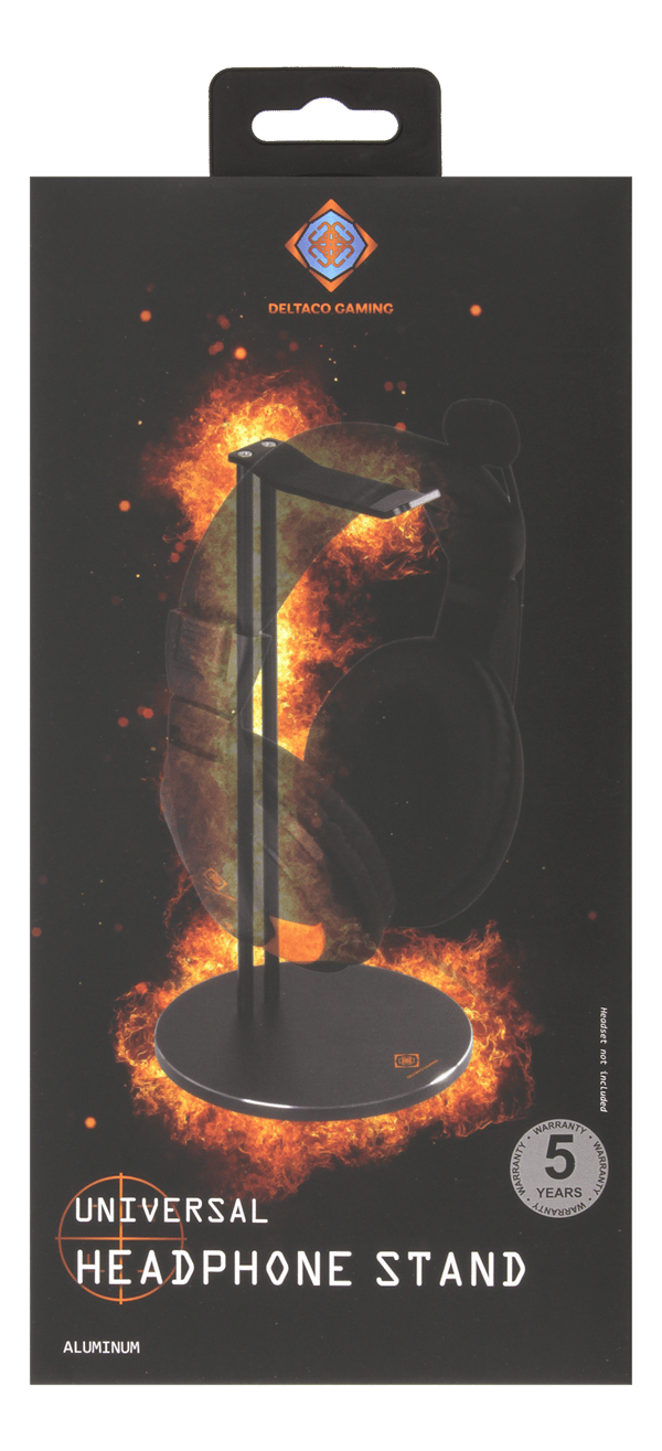 Headphone stand, black