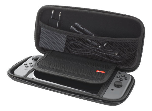 Nintendo Switch hard carry case, 10 slots for games, black