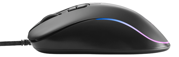 DM120 gaming mouse, RGB, 800-3200 DPI, 125 Hz, RGB LED, USB