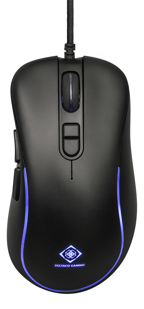 DM120 gaming mouse, RGB, 800-3200 DPI, 125 Hz, RGB LED, USB