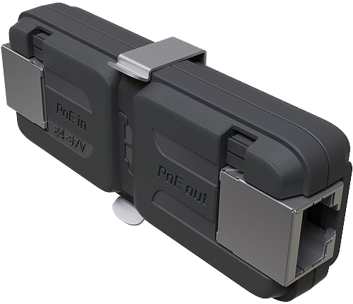 GPeR Gigabit Passive Ethernet Repeater, 100-150m, Cat6, Pass