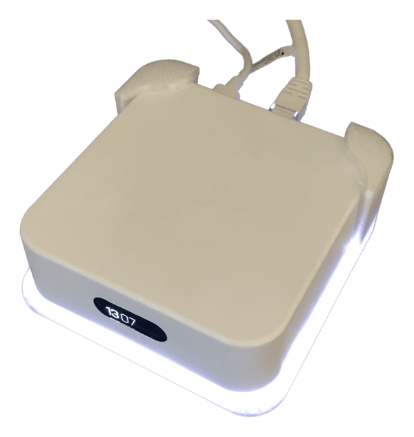 Amplifi Instant series wall-mount 3D printed clear plastic