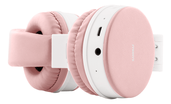 BT200 Foldable on-ear BT headset, 3.5 mm, pink