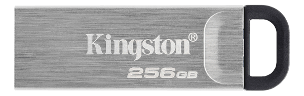 DataTraveler Kyson 256 GB, USB 3.2 Gen 1, silver