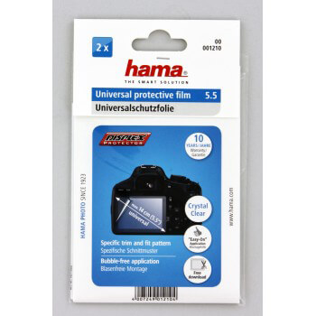 Displayfolie Universal Premium 5,5" 2 pak