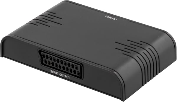 Signal converter, HDMI to SCART, PAL, black