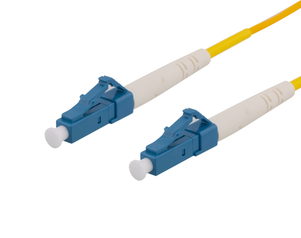 OS2 Fiber cable, LC – LC, simplex, singlemode, UPC, 1m