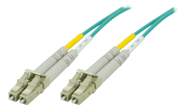 OM3 Fiber cable, LC - LC, duplex, multimode, 50/125, 5m