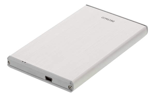 External cabinet for 1x 2.5" SATA hard drive, SATA 6Gbit/s