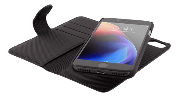 Wallet case 2-in-1, iPhone 6/6s/7/8/SE (2020), magnetic back