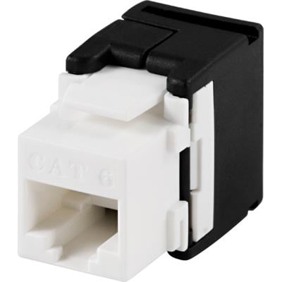 UTP Cat6 Keystone connector, "Tool-free"