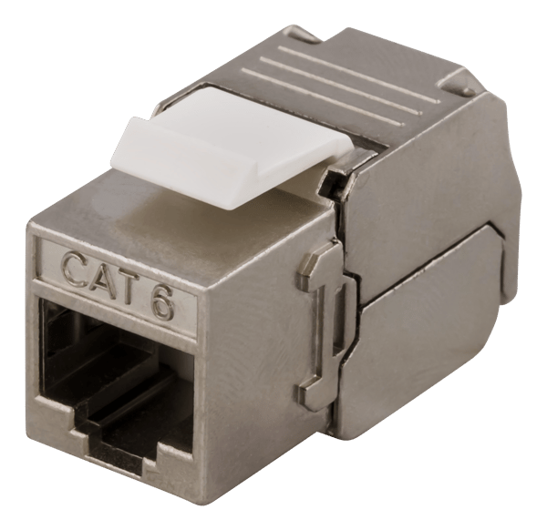 FTP Cat6 Keystone connector, "Tool-free"